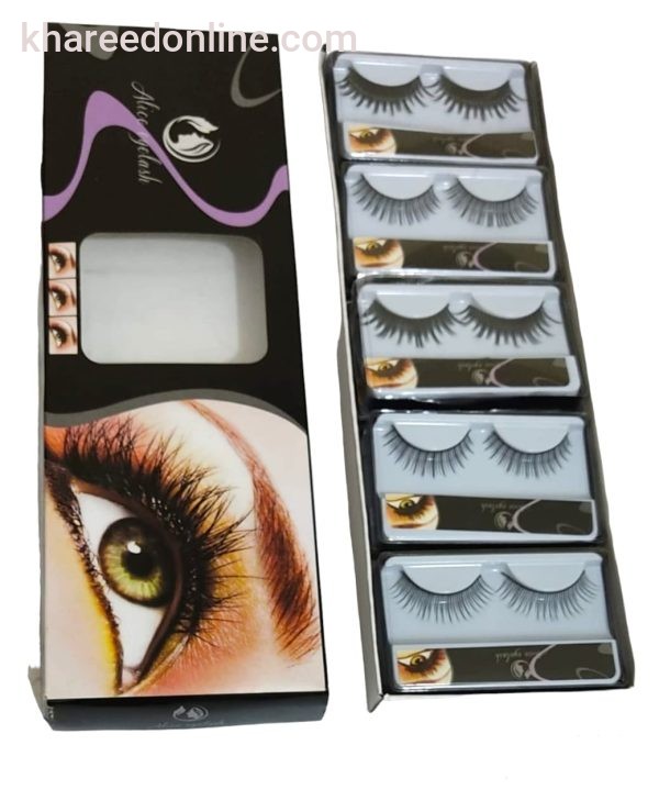 1 Pair – Alice Eyelashes | Thick False Eye Lashes For Girls & Women