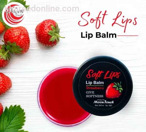 Strawberry Lip Balm Small For Smooth Your Lips