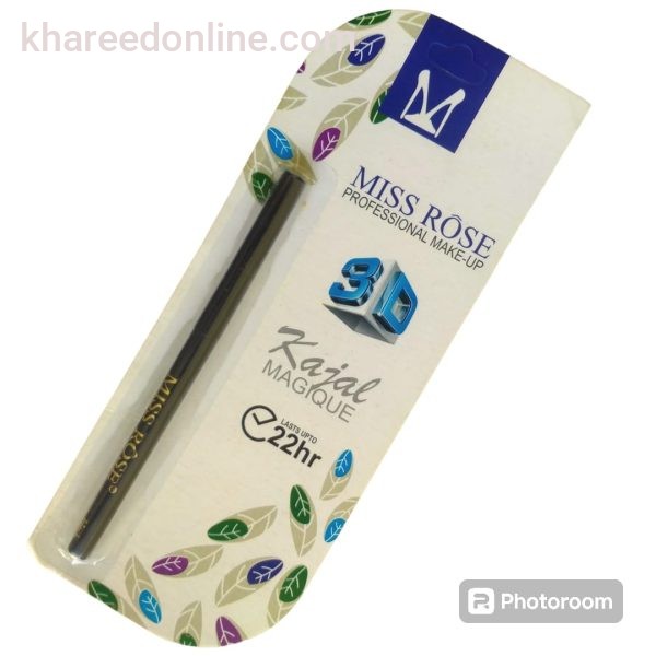 Miss Rose Kajal Pencil Long Lasting Waterproof 22 Hr Eyeliner