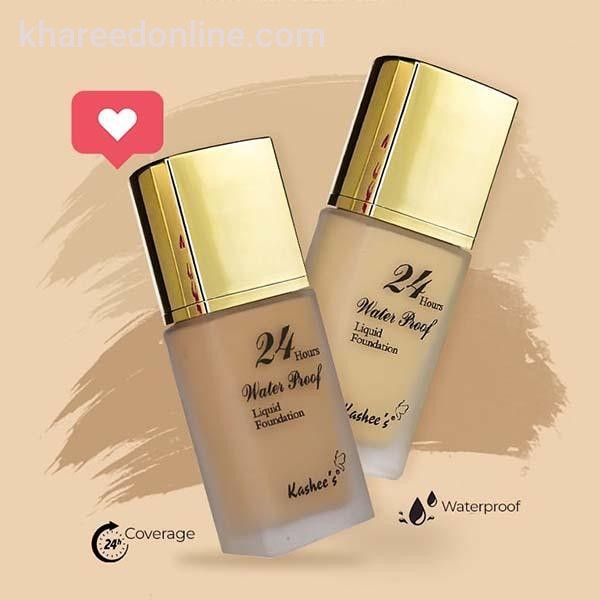 Kashee’s 24 Hours Waterproof Liquid Foundation (30ml)